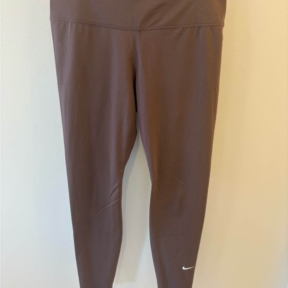 Nike Mauve-Gray Dri-FIT Leggings